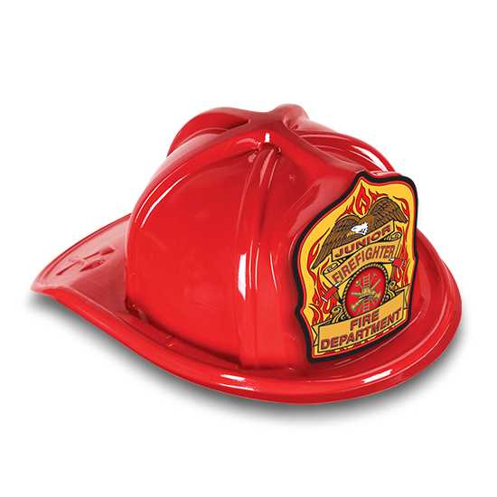 Jr. Firefighter Hat - Fire Department Shield