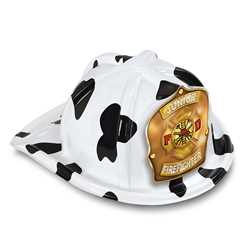 Jr. Firefighter Specialty Hat - Gold Maltese Cross Shield firefighting, fire safety product, fire prevention, plastic fire hats, fire hats, kids fire hats, junior firefighter hat