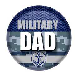 Military Dad Button buttons, support buttons, military, thank you miltary, 