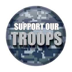 Support Our Troops Button buttons, support buttons, military, thank you miltary, 