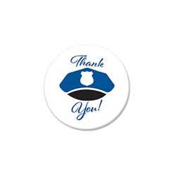 Thank You! Law Enforcement Button buttons, support buttons, law enforcement, thank you police, 