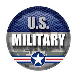 U S Military Button buttons, support buttons, military, thank you miltary, 