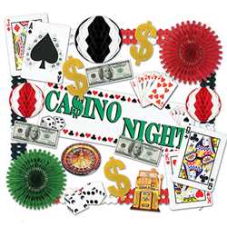 Casino Decorating Kit 