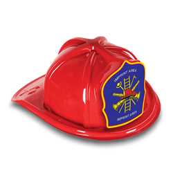 Fire Hat - Custom Blue FF Scramble Shield firefighting, fire safety product, fire prevention, plastic fire hats, fire hats, kids fire hats, junior firefighter hat, custom fire hat