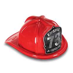 Fire Hat - Custom Black/Silver Engine Number Shield firefighting, fire safety product, fire prevention, plastic fire hats, fire hats, kids fire hats, junior firefighter hat, custom fire hat